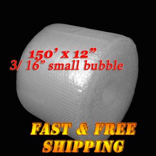   SHEETS SMALL 3/ 16 BUBBLE WRAP ROLL 12 x 150 FT PERFORATED EVERY 6