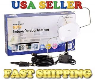   Indoor/Outdoor Antenna w/ Low Noise Amplifier DIGITAL OVER AIR DTV TV