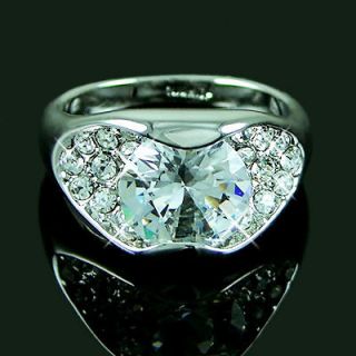   gp lab Diamond Wedding Wide Band Party Fashion Ring Size 5 6 7 8 9