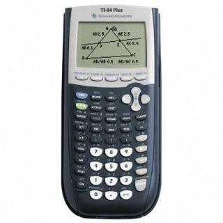 TI 84 Plus Graphing Calculator   No Slip Cover
