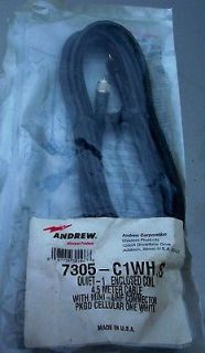Newly listed Andrew Corp. 7305 C1WH.S Cable for antenna