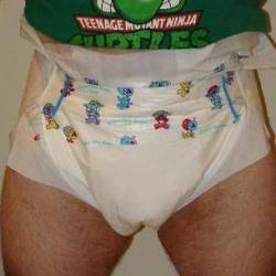 Newly listed ABU SDK Adult Diaper MEDIUM   Vintage Pampers Replica