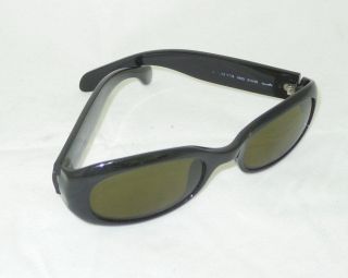 Max Mara Womens black Sunglasses with Original Hardcase Sun Glasses