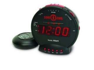 sonic boom alarm clock in Digital Clocks & Clock Radios