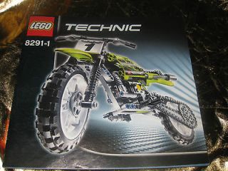 LEGO TECHNIC #8291 1 DirtBike Instruction Manual (only) Instructions