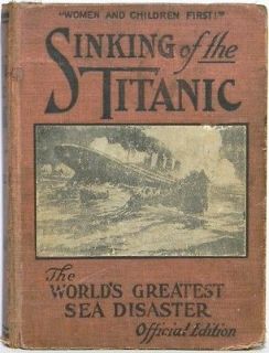 1912 TITANIC BOAT SHIP WRECK Disaster BOOK cd & 50 Rare Old Naval Sea 