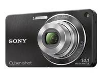 Sony Cyber shot DSC W350 14.1 MP Digital Camera   Black