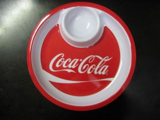 Coca Cola Chip & Dip Serving Dish   NEW  
