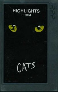 Highlights From Cats DCC Digital Compact Cassette Tape