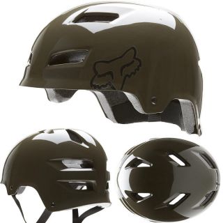   Transition Hard Shell MTB BMX DIRT JUMP Skate Bike Helmet Army Green