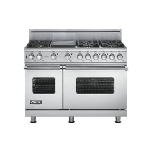 Viking VGSC5486GSS 48 Pro Style Gas Range Stainless Steel