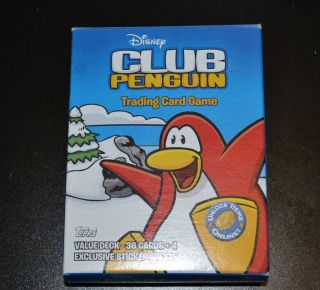 Disney Club Penguin Trade Card Game Topps Original