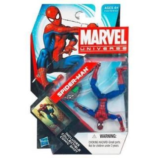 Marvel Universe 3 3/4 Wave 18 Spider Man Red and Blue Series 4 #007