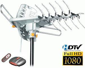 DIGITAL TV ANTENNA HDTV ROTOR CABLE DTV OUTDOOR HD2605