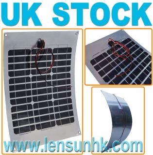   Mono Solar Panel with diodes,perfect for camper,car,thi​n,light