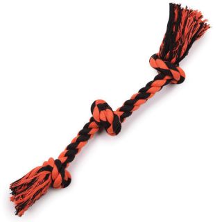   Halloween Triple Knot Rope Bone Dog Toy 2 SIZES SMALL or LARGE