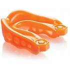 New Shock Doctor Gel Max Strapped Mouth Piece Lip Guard Orange Youth 