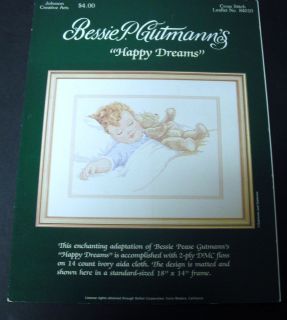 BESSIE P. GUTMANNS Happy Dreams Cross Stitch Pattern Booklet