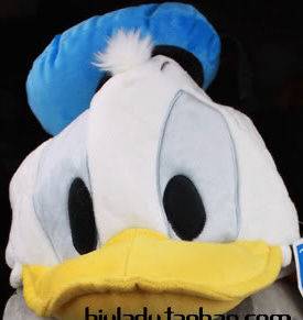 Disney Donald Duck Costume Hat Cap Plush Cosplay New