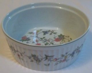 Andrea by Sadek Souffle dish oven to table cookware, Corona pattern 
