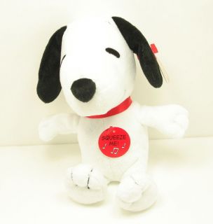 Peanuts SNOOPY with Music 8 Ty Beanie babies collection NEW with tag