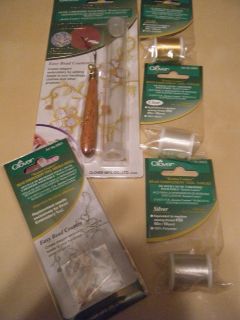 Clover Bead Embroidery Tool  Refills &Threads #9900 9904