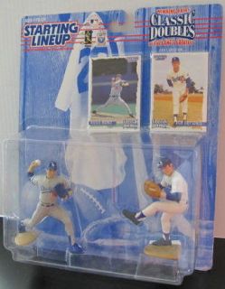  DON DRYSDALE & HIDEO NOMO L.A. Dodgers Starting Lineup Classic Doubles