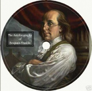 The Autobiography Of Benjamin Franklin 1 MP3 CD unabridged audio book