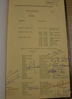 Sammy Davis Jr. + Cast Signed Original DRAMA Script PSA