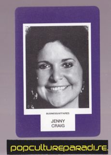 JENNY CRAIG Weight Loss RARE BOARD GAME PHOTO CARD