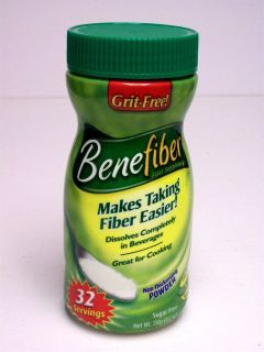 Benefiber Fiber 32 Serving 4.6 Powder Supplement Sugar Free Non 