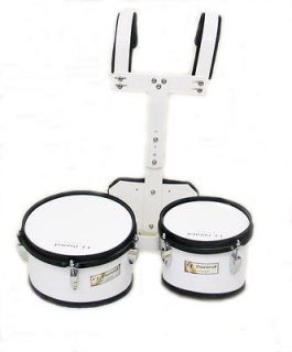 New E.F. Durand Duo Tom Marching Drums Set w/Harness and Drum Sticks