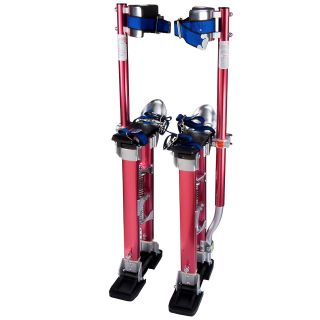   Tool Stilts 24 40 Inch Drywall Stilt For Painting Painter Taping Red