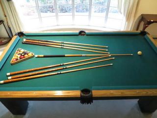   Slate Pool Table with all the accessories by Golden West Billiards