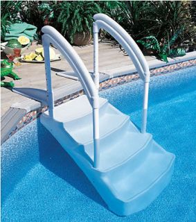 Aboveground Pool Steps with Handrail Royal Entrance