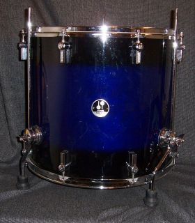 Sonor drums toms Force 3007 Maple 18 Floor tom Midnight Fade lacquer 