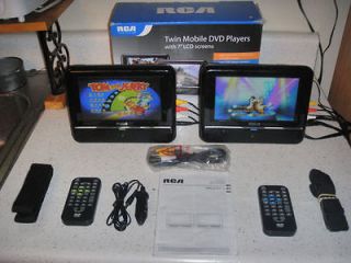 Newly listed 7 Twin RCA DRC6272 Portable DVD players