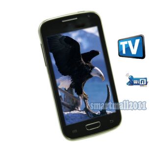 Dual Sim Touch Screen Unlocked Mobile Cell Phone WIFI Analog TV 