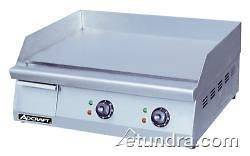 AdCraft GRID 24 24 Countertop Electric Griddle   Flat Top Grill