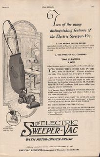 FA 1920 PNEUVAC SWEEPER VACUUM ELECTRIC HOME CARPET BRUSH