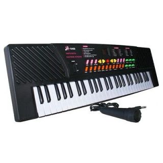 54 Keys Electronic Music Keyboard Piano Organ Records Playback w/ Mic 