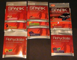 Advocare SPARK energy drink & REHYDRATE  1 of each flavor (9 total)
