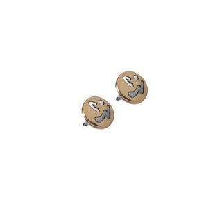 Zumba Fitness stud earrings gold / silver toned   great gift!