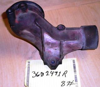 Cummins Exhaust Manifold end section for ISX motor part num. 3682491R