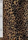 YD y gold leopard LYCRA PRINT 6 OZ SPANDEX NYLON FABRIC made in 