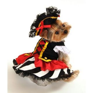 Anit Accessories Pirate Girl Dog Costume