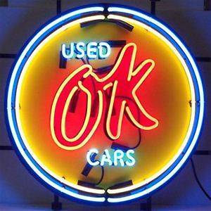 vintage neon sign in Collectibles
