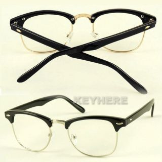 New Fashion Korean Framed Glasses Plain Glass Spectacles K0E1 Free 