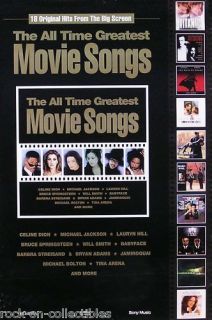 MICHAEL JACKSON MOVIE SONGS PROMO POSTER LAURYN HILL