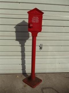 Gamewell Fire Alarm Call Box, Cast Iron, in Great Condition